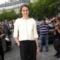 Shailene  la Fashion Week Paris